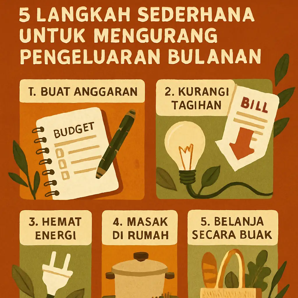 Gaya Hidup Hemat: 5 Langkah Sederhana untuk Mengurangi Pengeluaran Bulanan